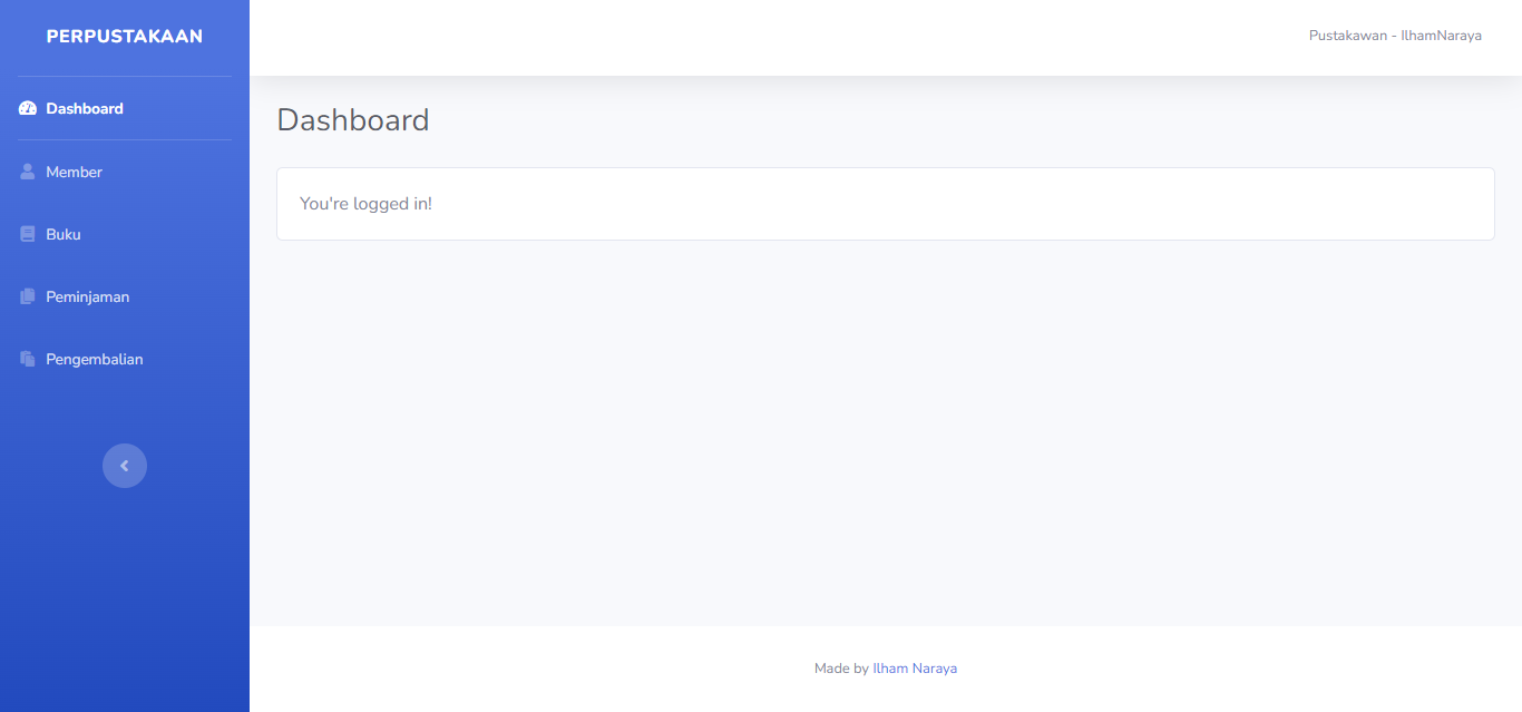 landing page